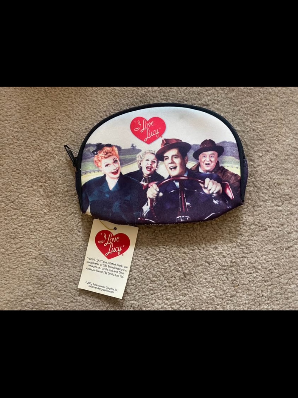 NEW I Love Lucy! Collectible Cosmetic Pouch